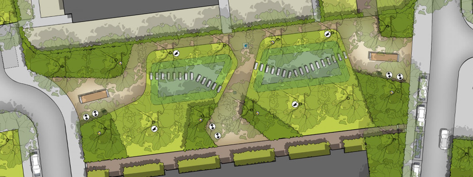 Thomas van Aquinostraat, ontworpen tijdens ontwerpfase door © Tauw
